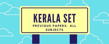 Kerala SET Exam Previous Year Solved Papers- All Subjects