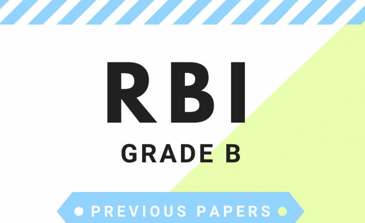 RBI Grade B Previous Question Papers- Solved