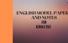 English solved papers Kerala SSLC