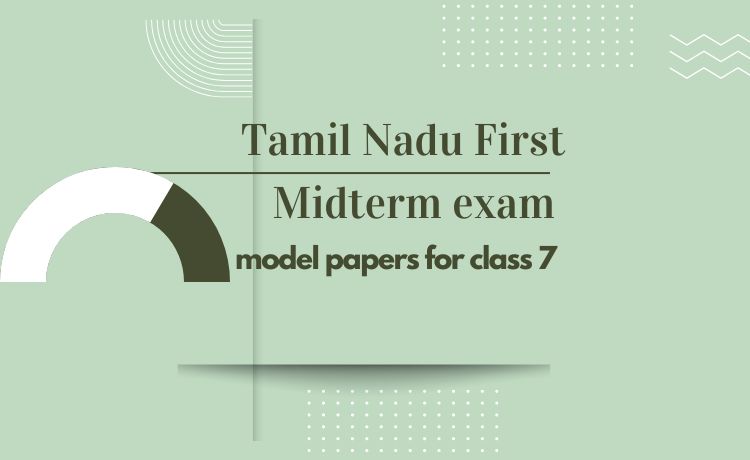 first term paper class 7 2023