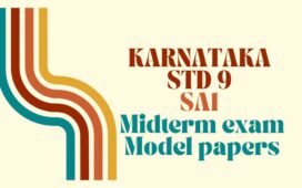 Karnataka SA1 model papers