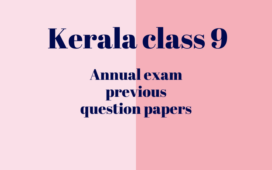 9th final exam question papers