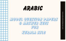 Arabic model paper Kerala SSLC
